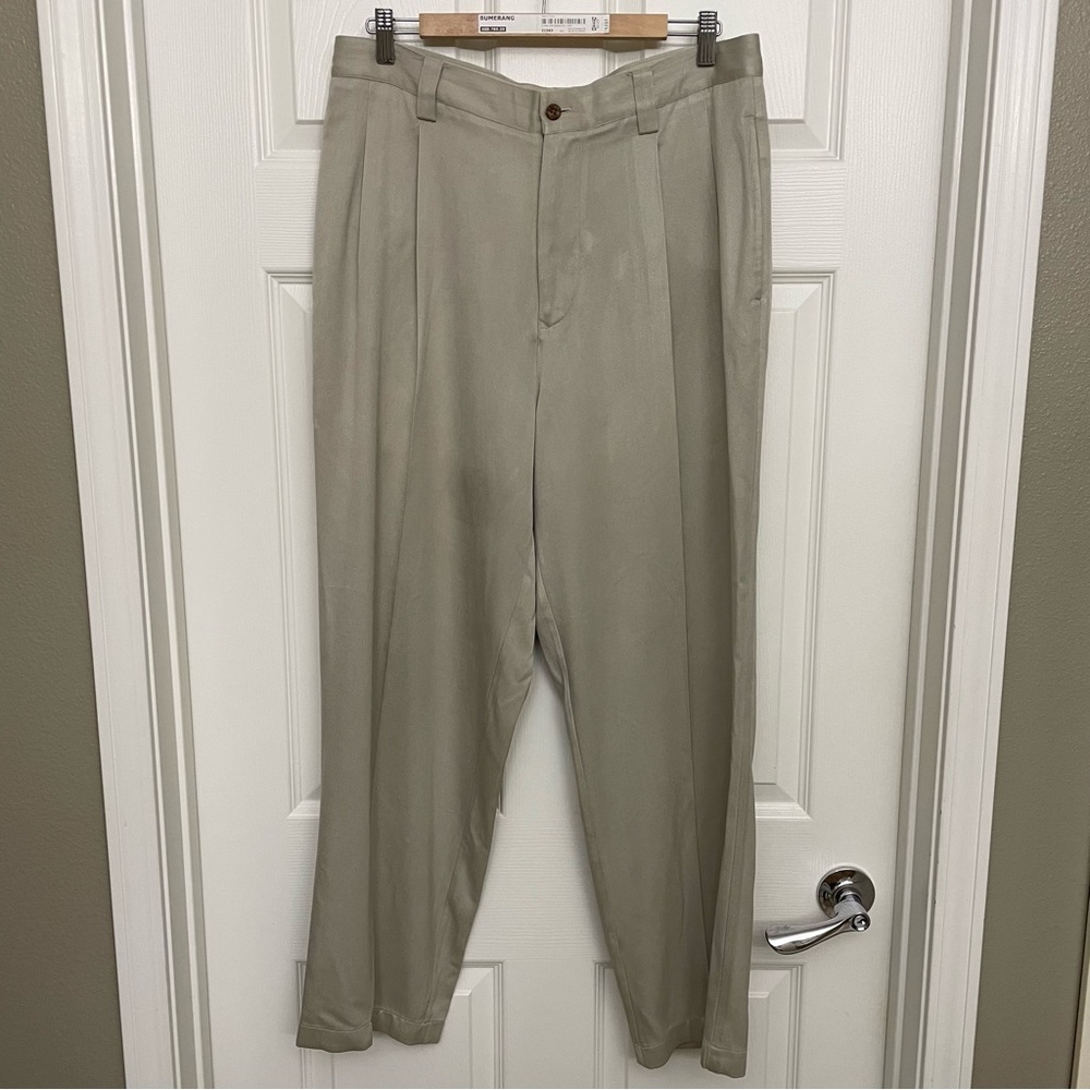 TOMMY BAHAMA 100% SILK 35”x30” Relax Pant